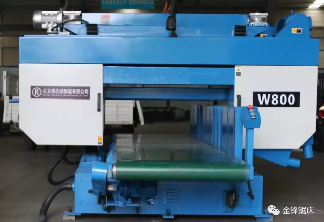 W-800雙機頭專切鋸床下線